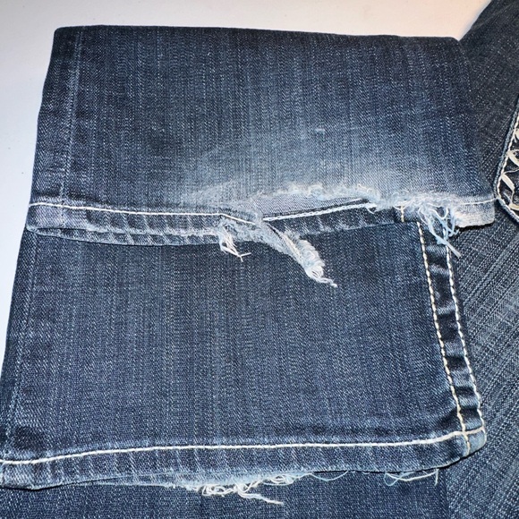 Big Star Blue Liv Boot Cut Jeans SZ 31XL - Picture 4 of 13
